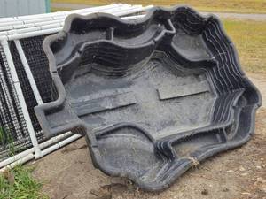 lot 184 image: Garden Pool  Pond 6-12 x 4 x 20