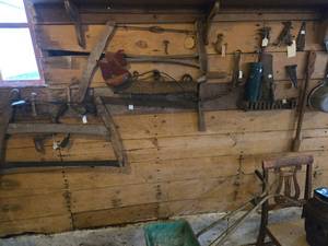 lot 206 image: Vintage Tools - Saws, Drills, Wrench