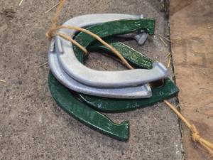 lot 279 image: Lot of (4) Horseshoes
