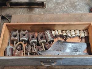 lot 302 image: Lot of  Vintage Powerline Parts
