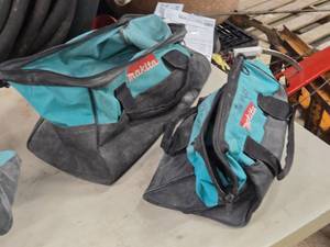 lot 1039 image: Lot of (2) Tool Bags 19x9x10 and 13x9x10