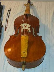 lot 467 image: 16 Violone with Bow and Soft Case