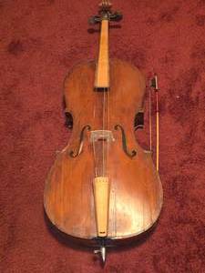 lot 509 image: American or New England Bass Viol