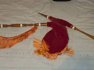 lot 508 image: Galician Bagpipe by Gaita Basadre Lugo