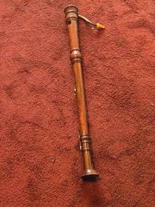 lot 517 image: Bass Recorder in F by Dolmetsch