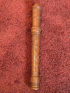 lot 545 image: Soprano Kortholt with Reed by Moeck Steinkopf