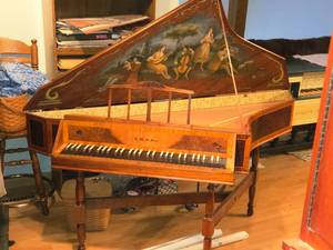 lot 586 image: Harpsichord - Opus 16 by B.W.M. Benn (1972)