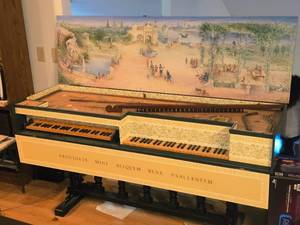 lot 587 image: Bom Harpsichord - Mother and Child by Muselar