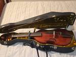Bass Viola da Gamba by Paul Joseph Reichlin (1982) with Bow and Hard Case