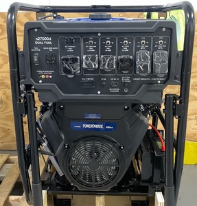 Powerhorse Portable Generator, 27,000 Surge Watts, 18,000 Rated Watts, 120/240V, Dual Fuel, Electric Start, CO Shutdown MSRP $3599.99
