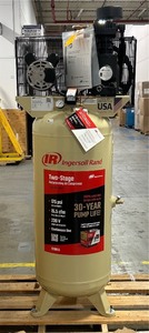 Ingersoll Rand Electric Stationary Air Compressor, 5 HP, 230 Volt, 1 Phase, 60-Gallon Vertical, Model# SS5L5