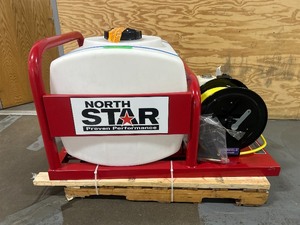 lot 7 image: NorthStar 100 Gallon Skid Sprayer