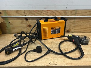 lot 49 image: Klutch Multi-process dual-voltage inverter welder 180 amp MSRP $450 (untested sold as is)