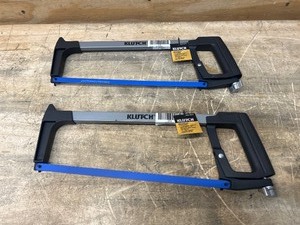 lot 63 image: KLUTCH Lot of 2- 12 Aluminum Hacksaws