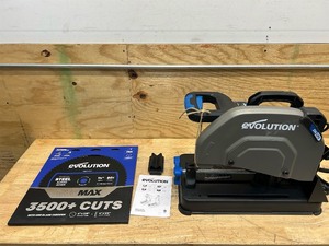 lot 82 image: Evolution S14CPS Metal Cutting Chop Saw With 14 In. EVOMAX14ST MSRP $700