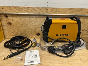 lot 84 image: Klutch Dual-Voltage MIGFlux-Core Welder with Inverter Technology, 120230 Volts, 180 Amp Max., MIG Ready MSRP $499.99