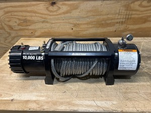lot 85 image: Ultra-Tow 12 Volt DC Off-Road Vehicle Winch, 10,000-Lb. Capacity, Galvanized Wire Rope