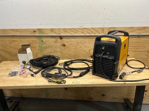 lot 86 image: Klutch Dual-Voltage MIGFlux-CoreTIGStick Multi-Process 4-in-1 Welder with Inverter Technology, LCD Display and Spool Gun, 120230 Volts, 240 Amp Max., MIG Ready MSRP $999.99