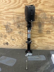 lot 102 image: Ultra-Tow A-Frame Electric Trailer Tongue Jack, 5000-Lb. Capacity, 12 Volts