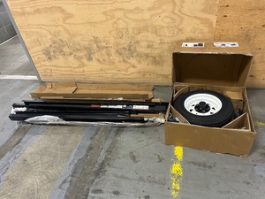 lot 109 image: Ultra-Tow 5ft. x 8ft. Steel Utility Trailer Kit, 1715-Lb. Load Capacity