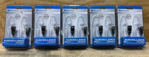 lot 204 image: Midland Surveillance Headsets lot of 5