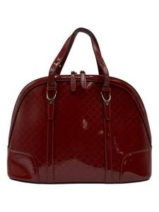 lot 25 image: Gucci Burgundy Patent Leather Sukey Boston Bag Pre-Owned Retail $650