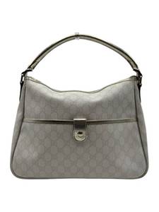 lot 26 image: Gucci GG Canvas Shoulder Bag in Light Beige Pre-Owned Retail $650