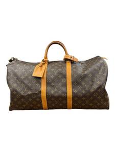 lot 30 image: Louis Vuitton Monogram Keepall Bandoulire 55 Travel Bag Pre-Owned Retail $1,800