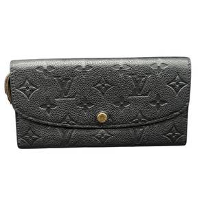 lot 38 image: Louis Vuitton Monogram Empreinte Sarah Wallet in Black Pre-Owned Retail $1,100