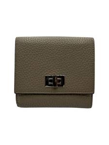 lot 58 image: Fendi Taupe Leather Bifold Wallet  Pre-Owned Retail $525