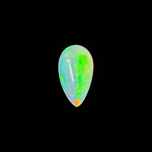 lot 20B image: 3.27 Carat Natural Welo Opal, Cabochon Cut, Fiery Play-of-Color $325 Retail