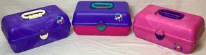 lot 47 image: Collection of 3 Caboodles On The Go Girl Makeup Organizers (3)