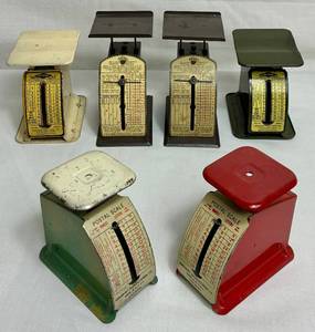 lot 76 image: Collection of Postal Scales - 6 Small Scales