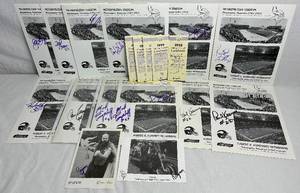 lot 92 image: Minnesota Vikings Autograph Session at the Metropolitan Stadium and 1998 Vikings Kickoff Luncheon