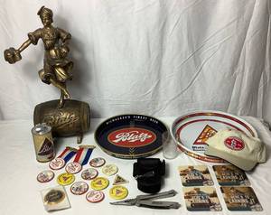 lot 113 image: Blatz Beer VS Busch Beer Bundle