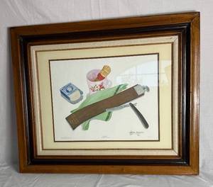 lot 119 image: Dexter Bowles Shavin Limited Edition Framed Art Print Plate No. 5 62500