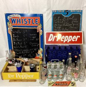 lot 182 image: Large Vintage Soft Drink Assortment