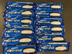 lot 460 image: Oreo Most Stuf Cookies 12-Pack, 4-Count Each (Exp 052025, Sealed)