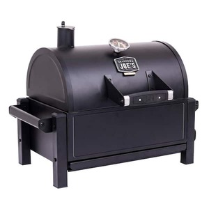 lot 224 image: OKLAHOMA JOES Rambler Portable Charcoal Grill with 218 sq. in. Cooking Area in Black