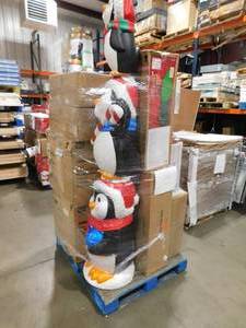 lot 65 image: Christmas Holiday Sale  Pallet of Store Returns