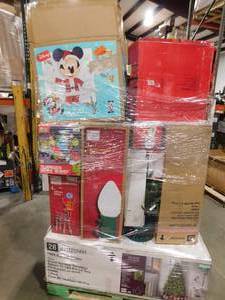 lot 68 image: Christmas Holiday Sale  Pallet of Store Returns