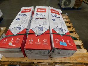 lot 78 image: (3) GAF Liberty 3 ft. x 34 ft. (100 sq. ft.) SBS Self-Adhering Cap Sheet Roll for Low Slope Roofing in Hickory