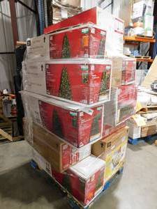 lot 155 image: Christmas Holiday Sale  Pallet of Store Returns