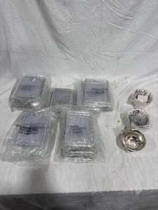 lot 0472 image: Silver Framing Parts & Bowls Lot