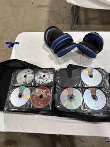 lot 0508 image: DVD CD Disc Storage Cases