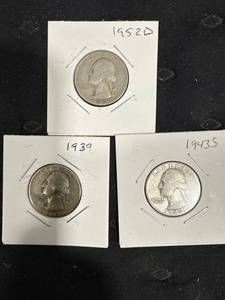 lot 0532 image: Washington Silver Quarters Collection