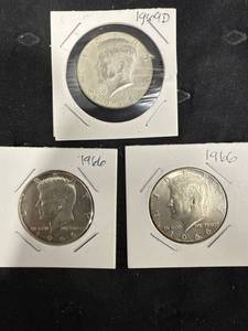 lot 0535 image: Kennedy Half Dollar Collection