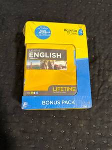 lot 0578 image: Rosetta Stone Learn English