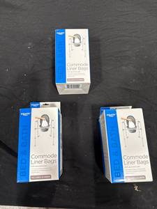lot 0607 image: Equate Commode Liner Bags