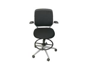 lot 42 image: Steelcase Cobi Drafting Stool